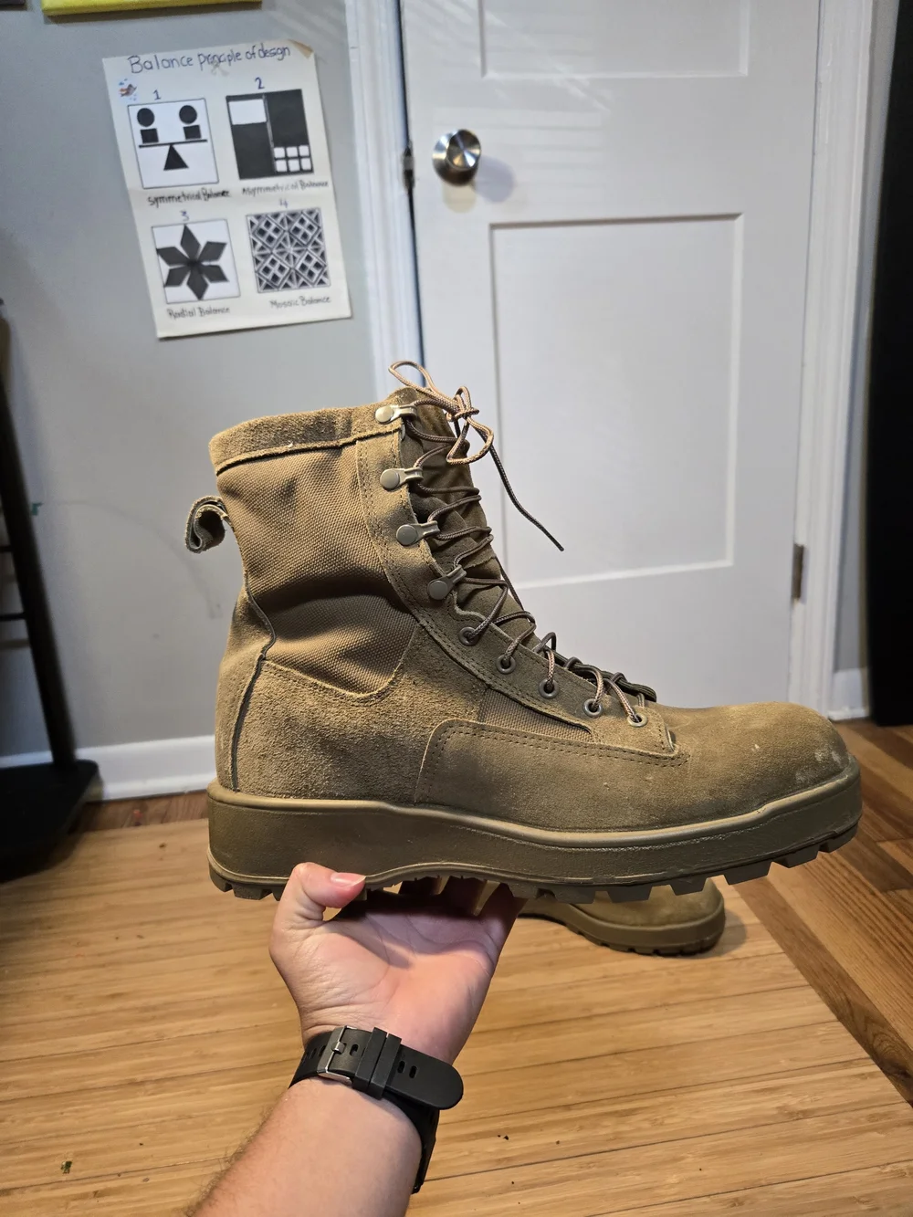 Men's Tactical Lace-Up Boots in Coyote Tan — Durable Field Footwear